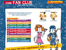 Tablet Screenshot of fanclub.sportmax.ca